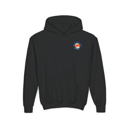 Cozy Youth Hooded Sweatshirt - Perfect for Winter Days, School Spirit, Gift for Teens, Casual Wear, Vintage Style