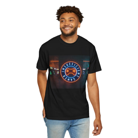 Insufficient Gamer Neon Arcade T-Shirt