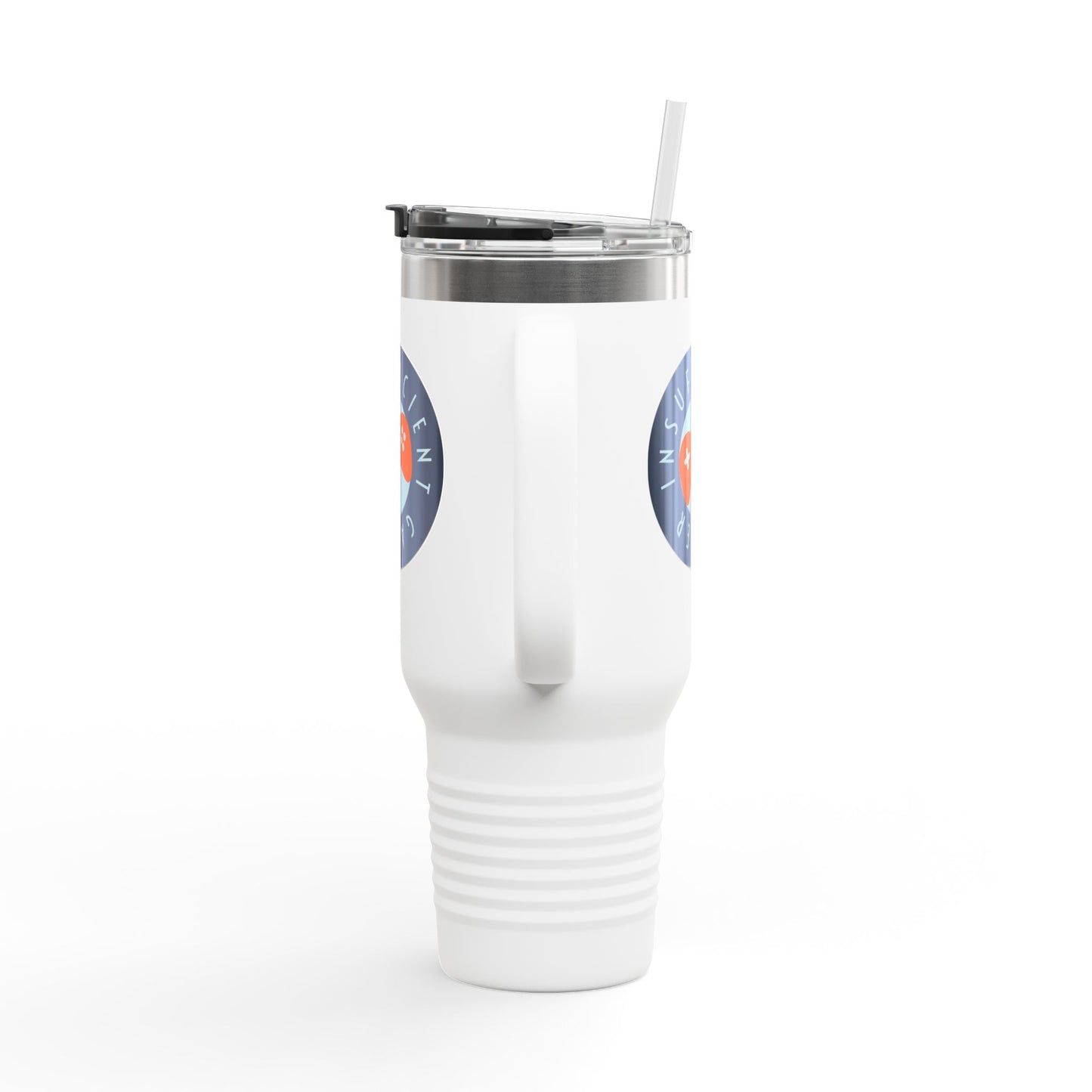 Insulated Travel Mug 'Insufficient Gamer' | Perfect for Gamers, Coffee Lovers, Travel & Gifts | 40oz Thermal Mug
