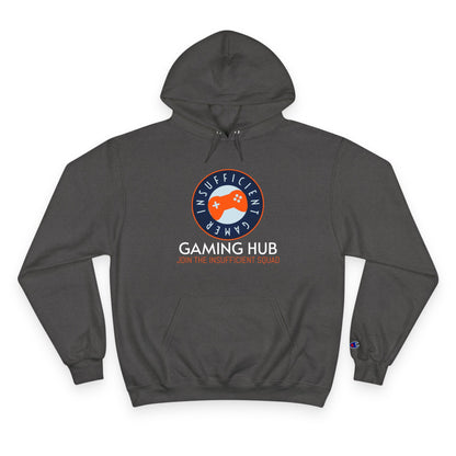 Insufficient Gamer logo Gaming Hub Hoodie | Gamer Graphic Pullover