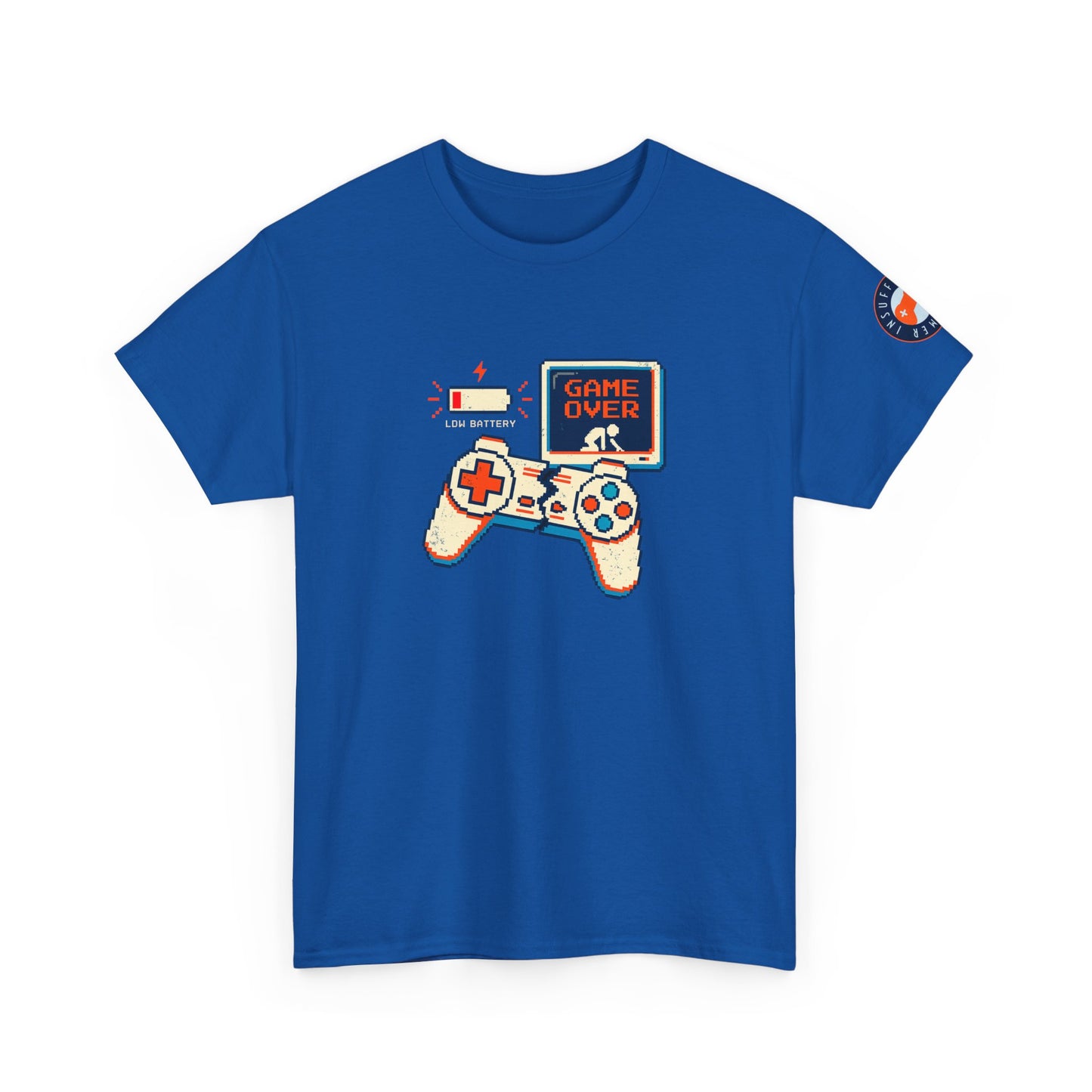 Game Over Controller Tee — Retro Gamer Graphic T-Shirt