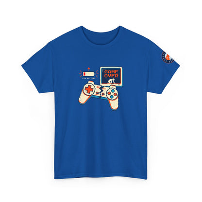 Game Over Controller Tee — Retro Gamer Graphic T-Shirt