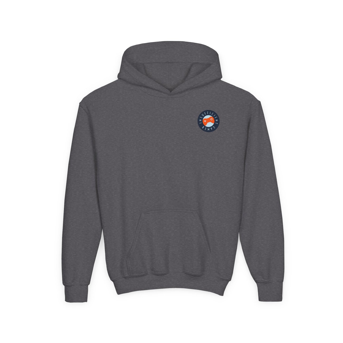 Youth Insufficient Gamer Hoodie - Fun Gaming Sweatshirt for Kids
