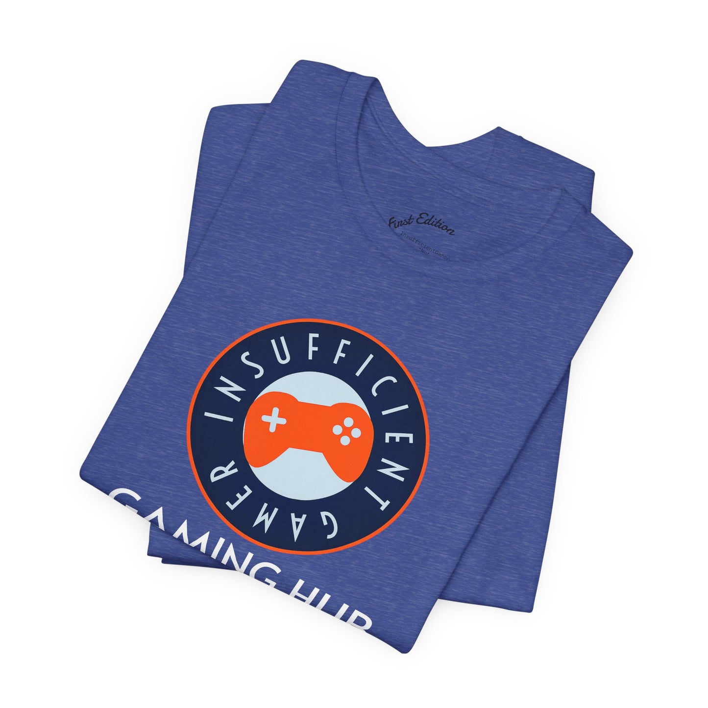 Insufficient Gamer badge Gaming Hub Tee | Video Game Logo T-Shirt