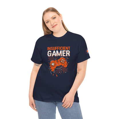 Insufficient Gamer T-Shirt — Funny Retro Video Game Controller Tee