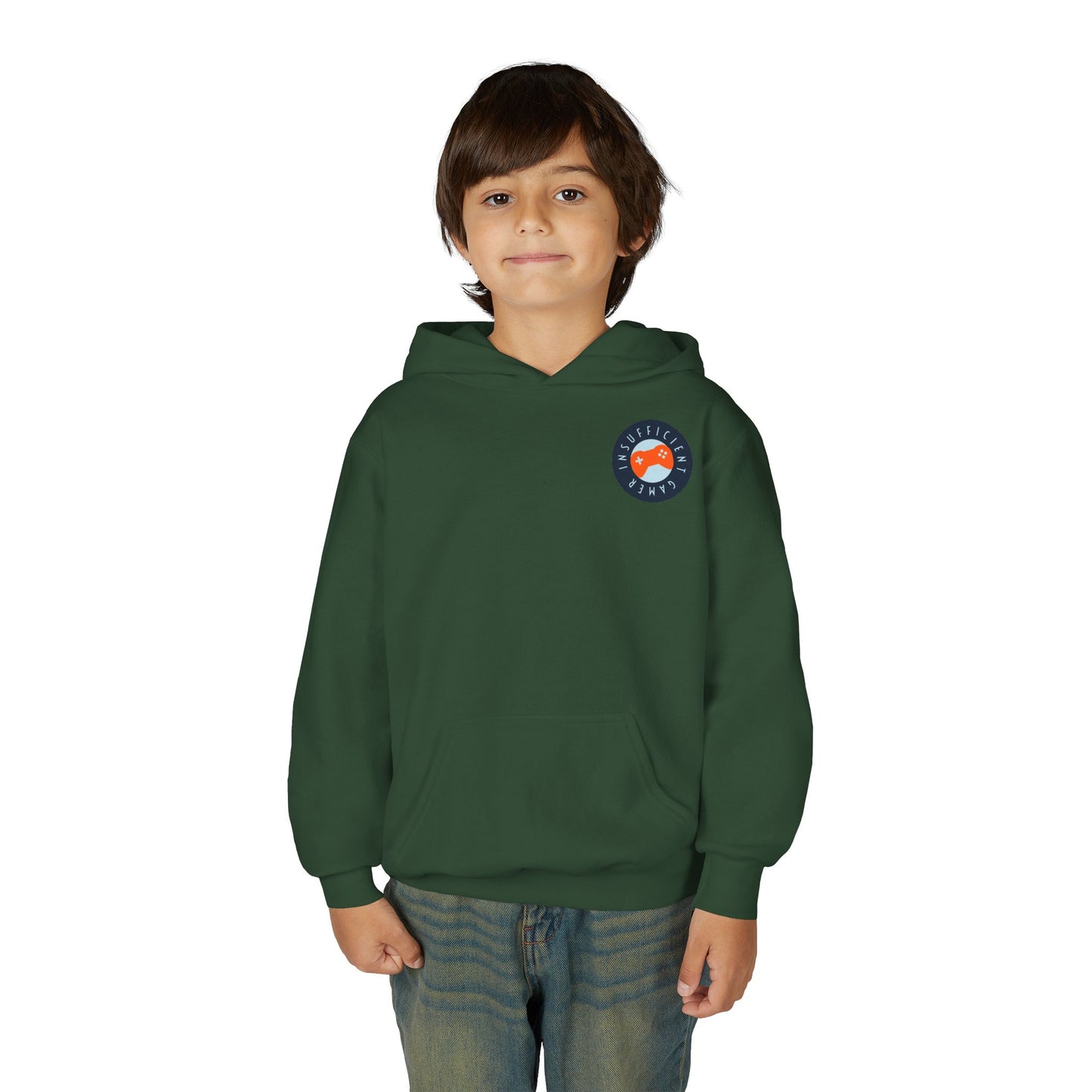 Insufficient Gamer Youth Hooded Sweatshirt