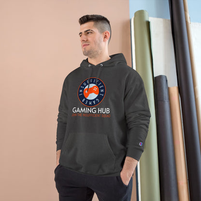 Insufficient Gamer logo Gaming Hub Hoodie | Gamer Graphic Pullover