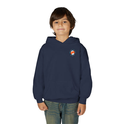 Cozy Youth Hooded Sweatshirt - Perfect for Winter Days, School Spirit, Gift for Teens, Casual Wear, Vintage Style