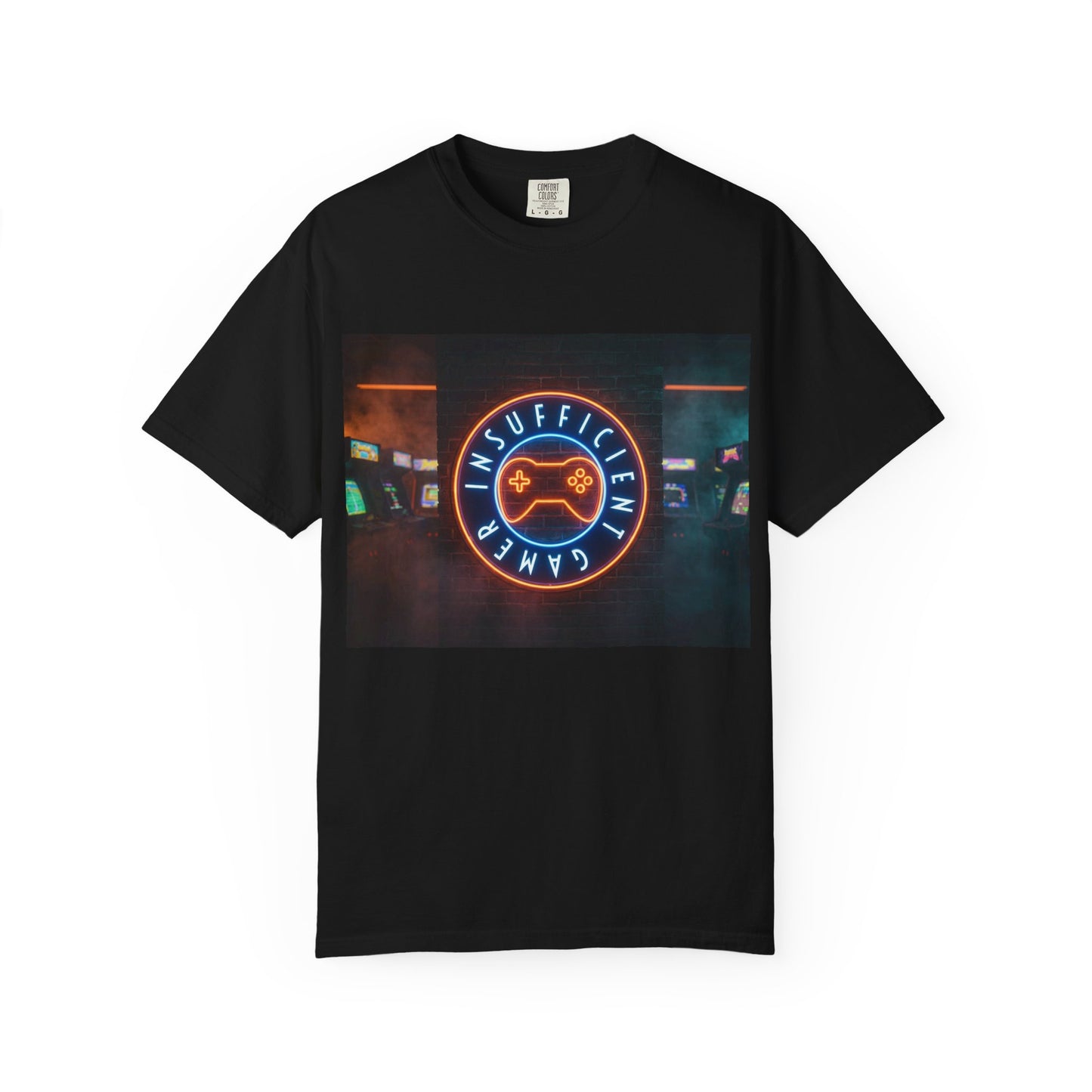Insufficient Gamer Neon Arcade T-Shirt