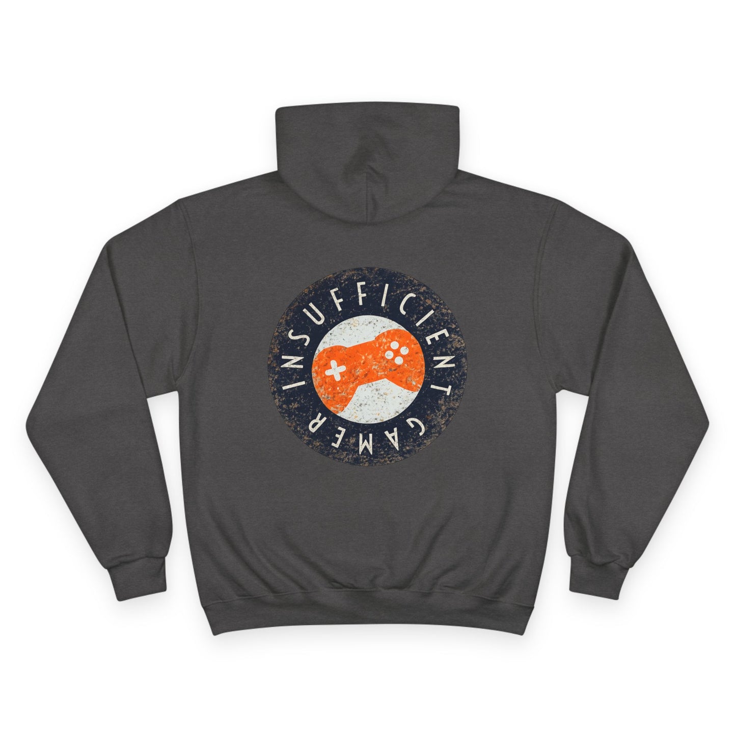 Insufficient Gamer logo Gaming Hub Hoodie | Gamer Graphic Pullover