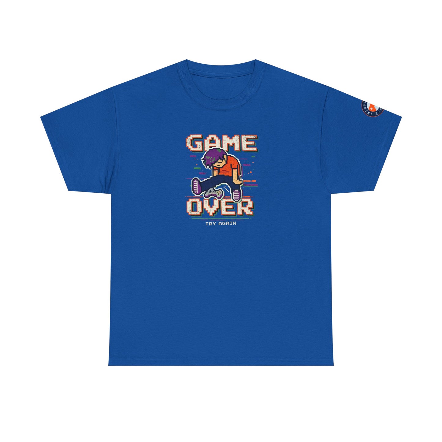 Game Over Retro Tee — 8‑Bit Arcade Graphic T‑Shirt