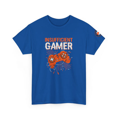Insufficient Gamer T-Shirt — Funny Retro Video Game Controller Tee